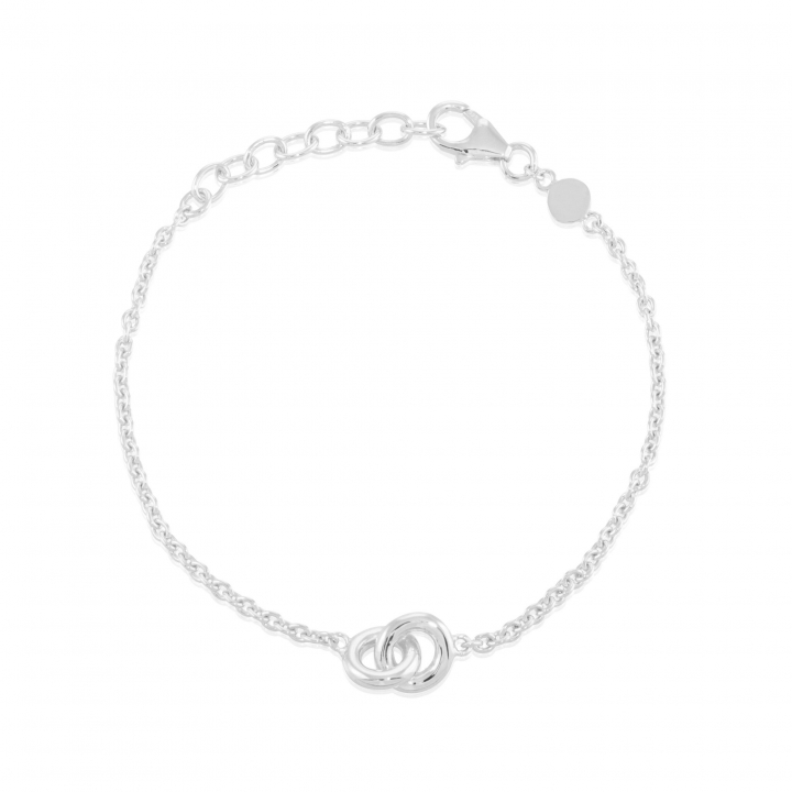 The knot mini Bracelet Silver nel gruppo Bracciali / Bracciali d'argento presso SCANDINAVIAN JEWELRY DESIGN (s225)