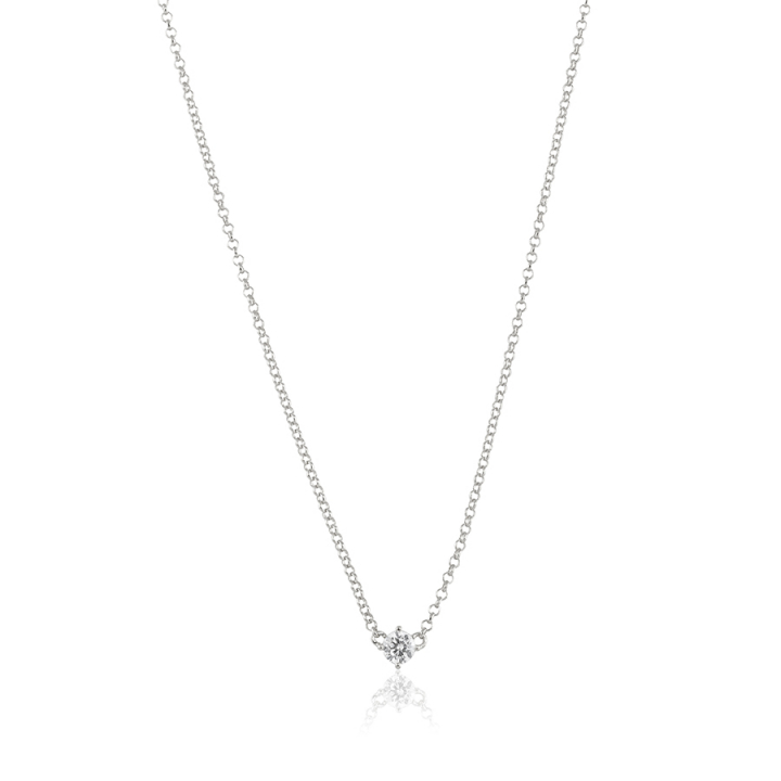 Time to glow mini Necklace Silver nel gruppo Collane / Collane d'argento presso SCANDINAVIAN JEWELRY DESIGN (s226)