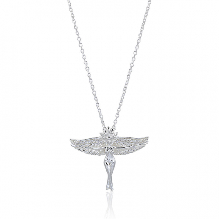 Goddess of love Necklace Silver nel gruppo Collane / Collane d'argento presso SCANDINAVIAN JEWELRY DESIGN (s340)