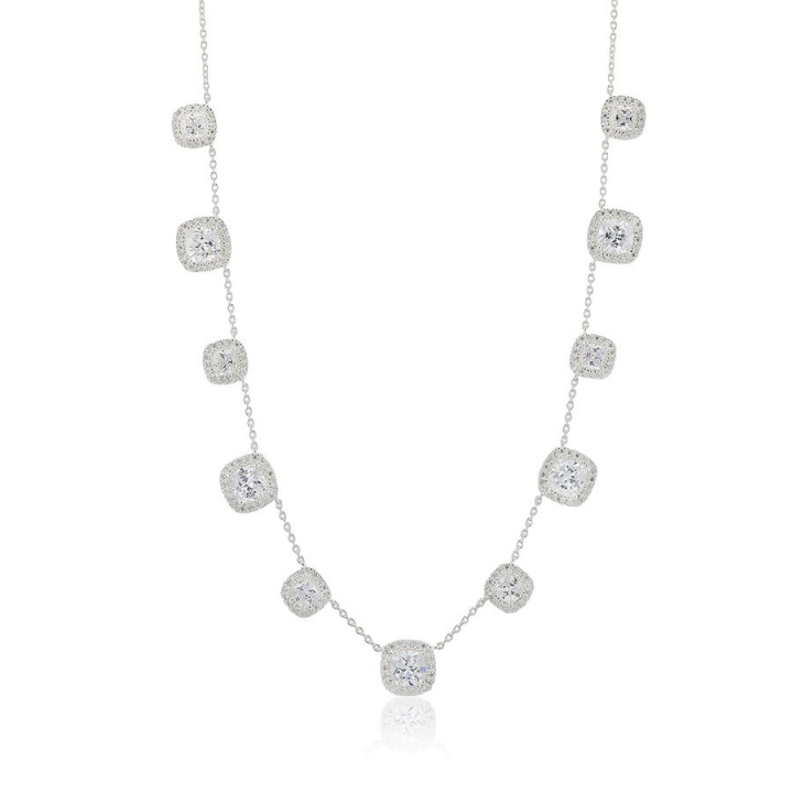 Glamorous -multi Necklace Silver nel gruppo Collane / Collane d'argento presso SCANDINAVIAN JEWELRY DESIGN (s341)