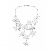Miss Butterfly Heaven Collier Collane Argento