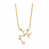 Sagittarius (Skytten) star sign Collane - Crystal (Oro)