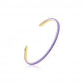 Enamel cuff purple (Oro)