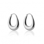 Bold hoops (Argento)