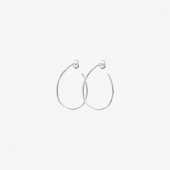 Together small hoops Argento